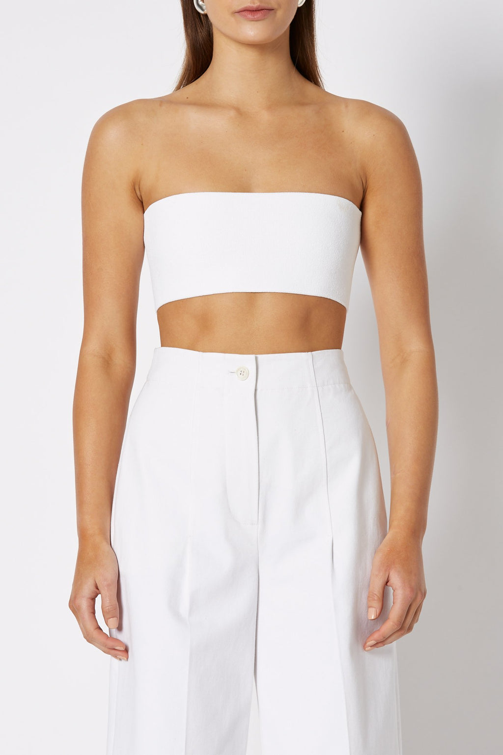 CREPE KNIT BANDEAU