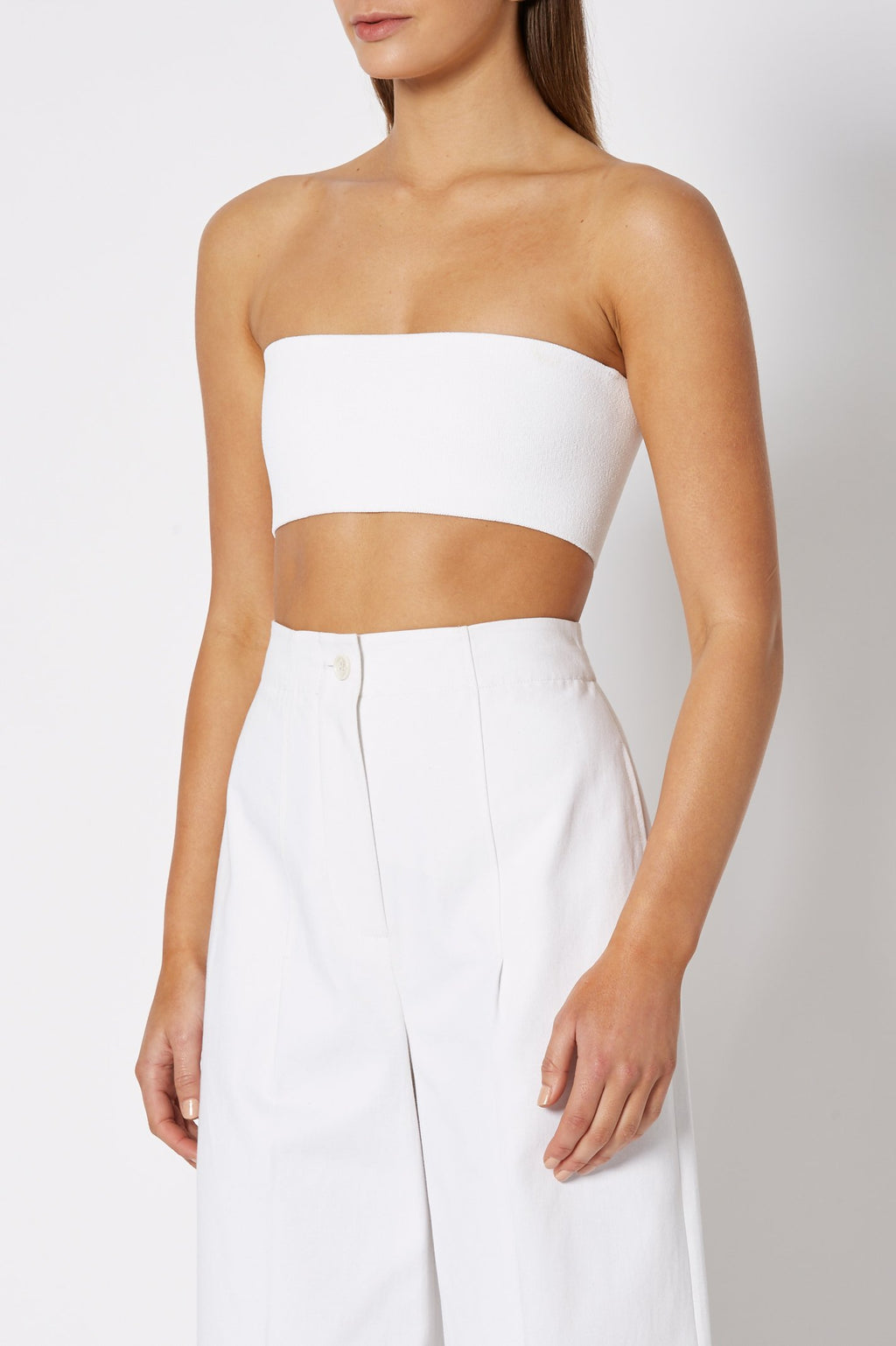 CREPE KNIT BANDEAU