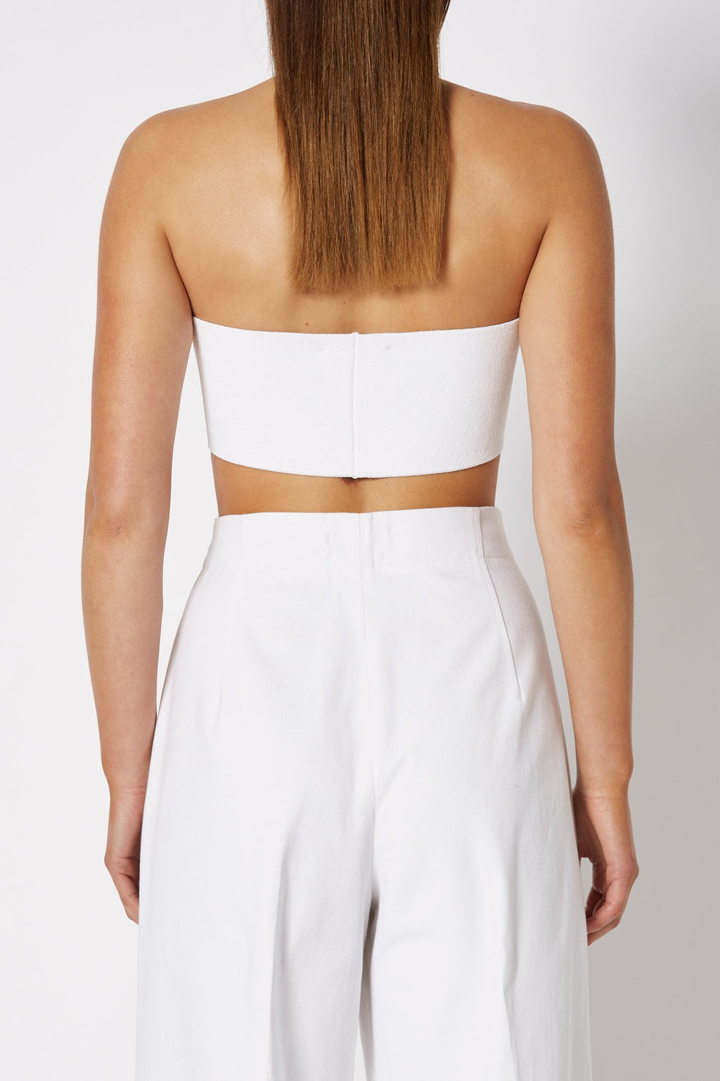 CREPE KNIT BANDEAU