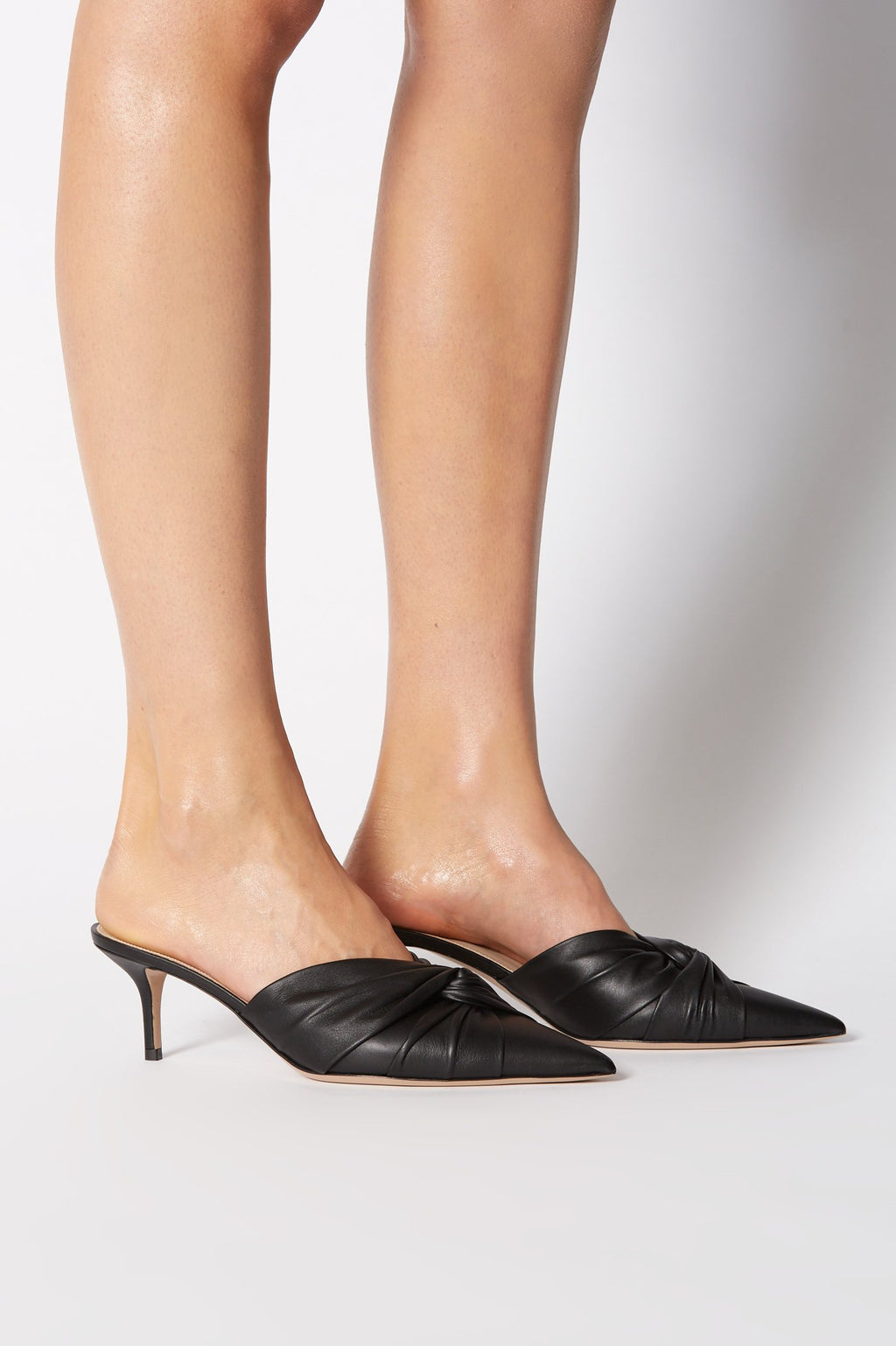 TURBAN TWIST MULE 5.5