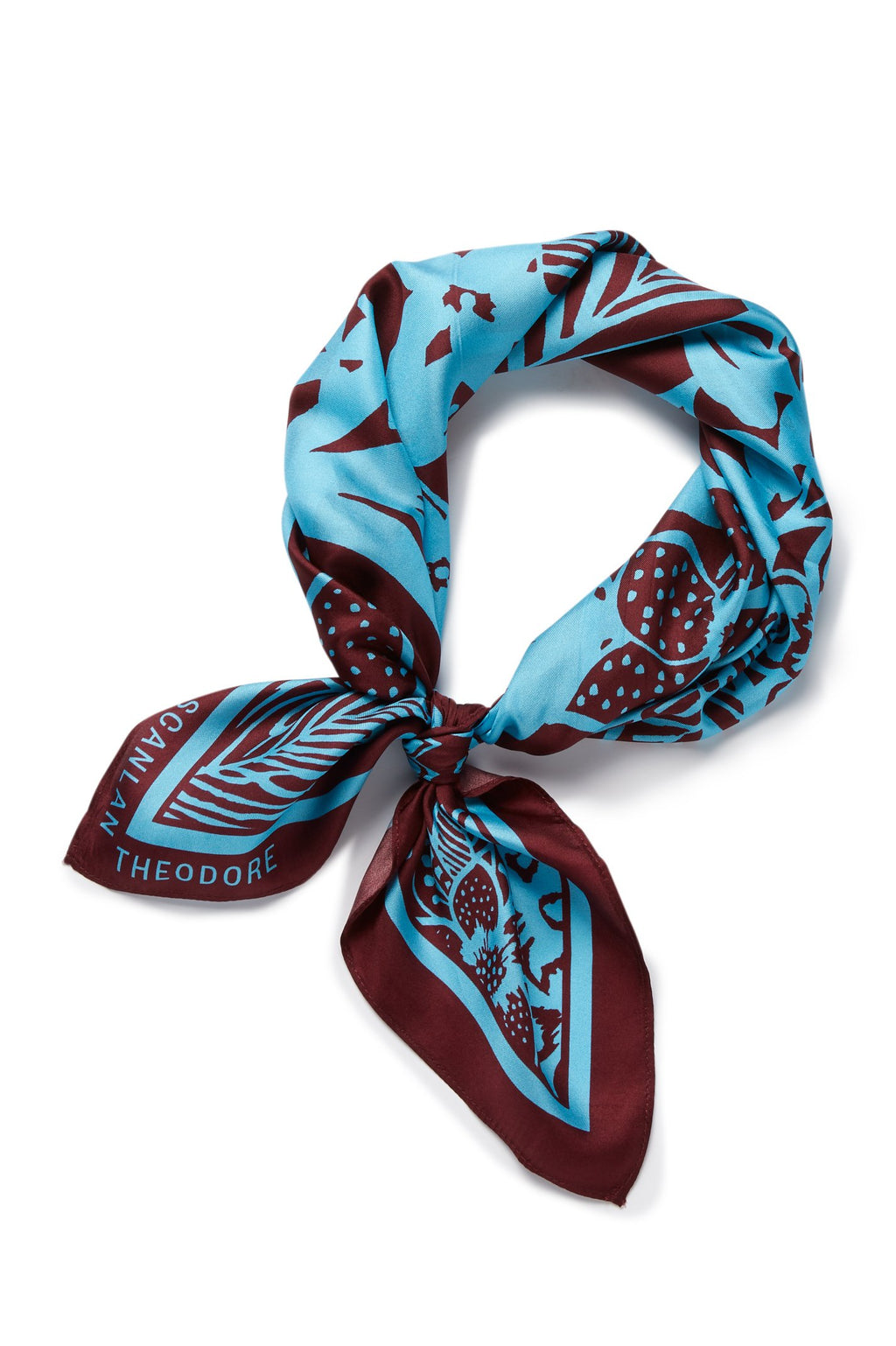 SILK TROPICAL SCARF