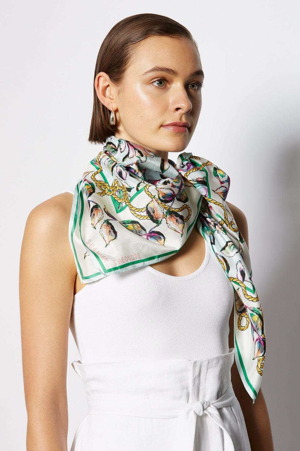 ZINA DE PLAGNY SCARF