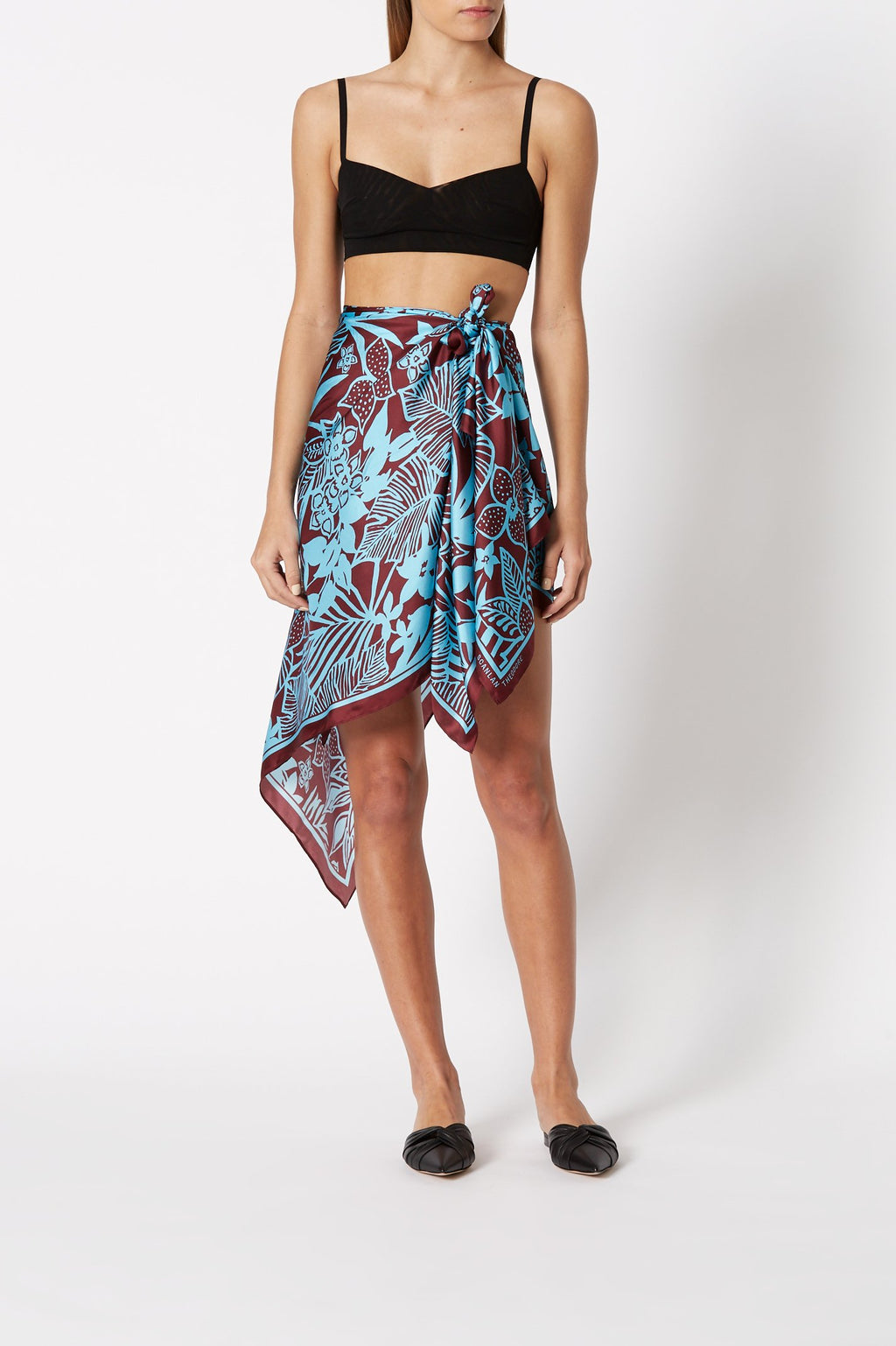 SILK TROPICAL SARONG