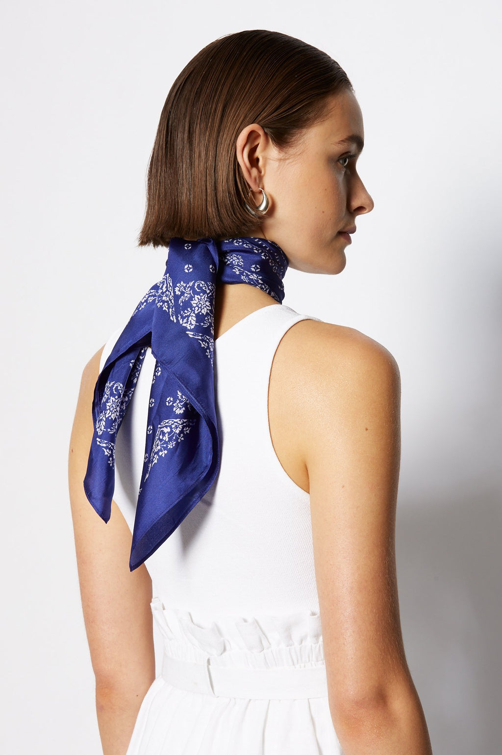 SILK BANDANA SCARF