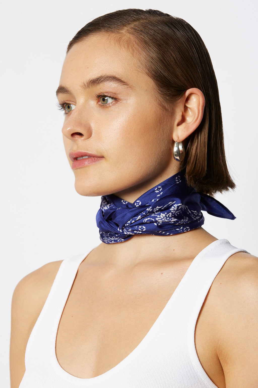 SILK BANDANA SCARF