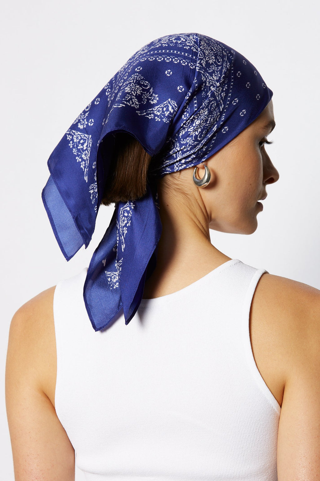 SILK BANDANA SCARF