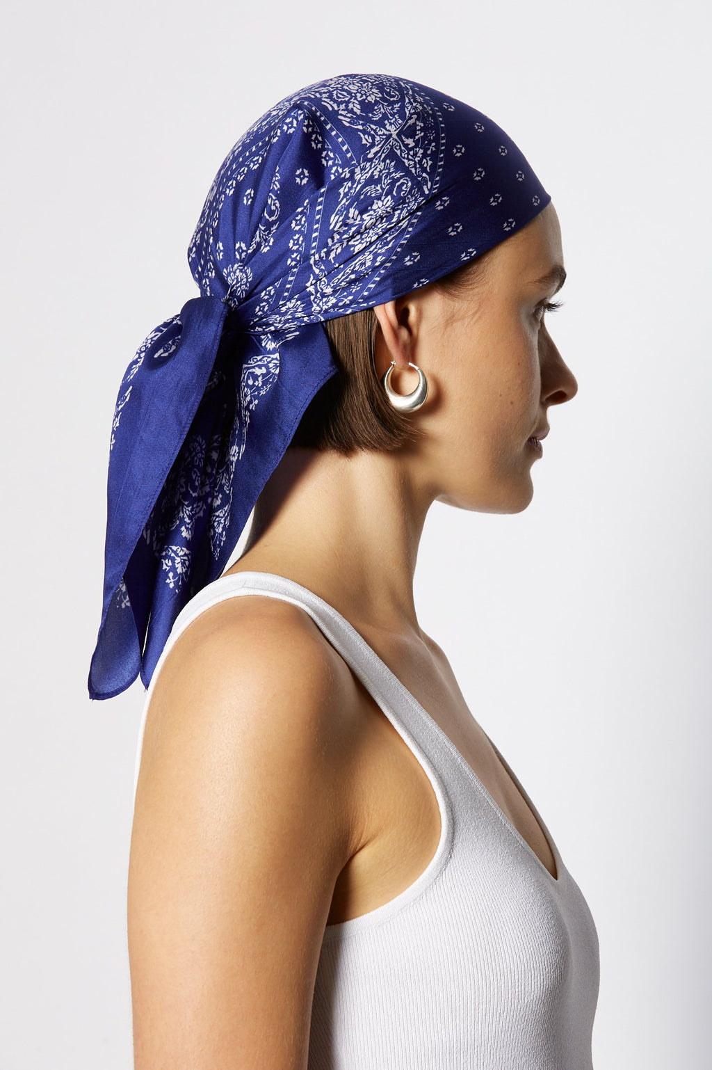 SILK BANDANA SCARF