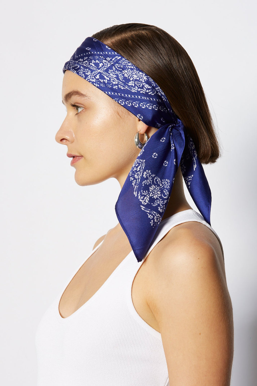 SILK BANDANA SCARF