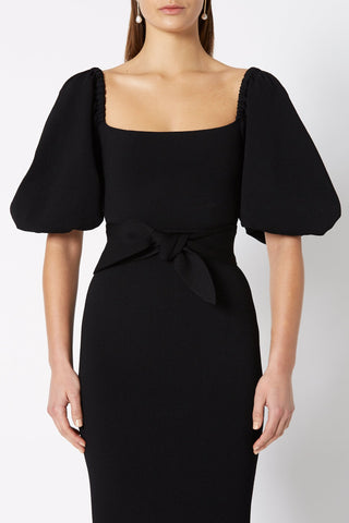 CREPE KNIT BELT