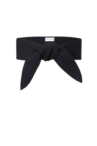 CREPE KNIT BELT