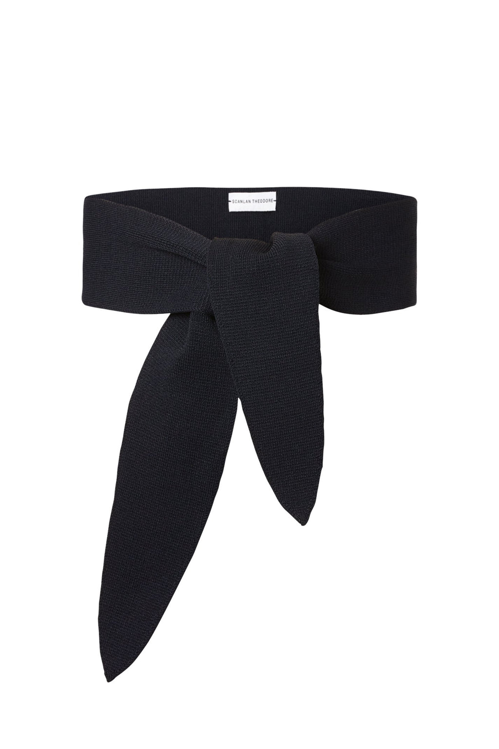 CREPE KNIT BELT