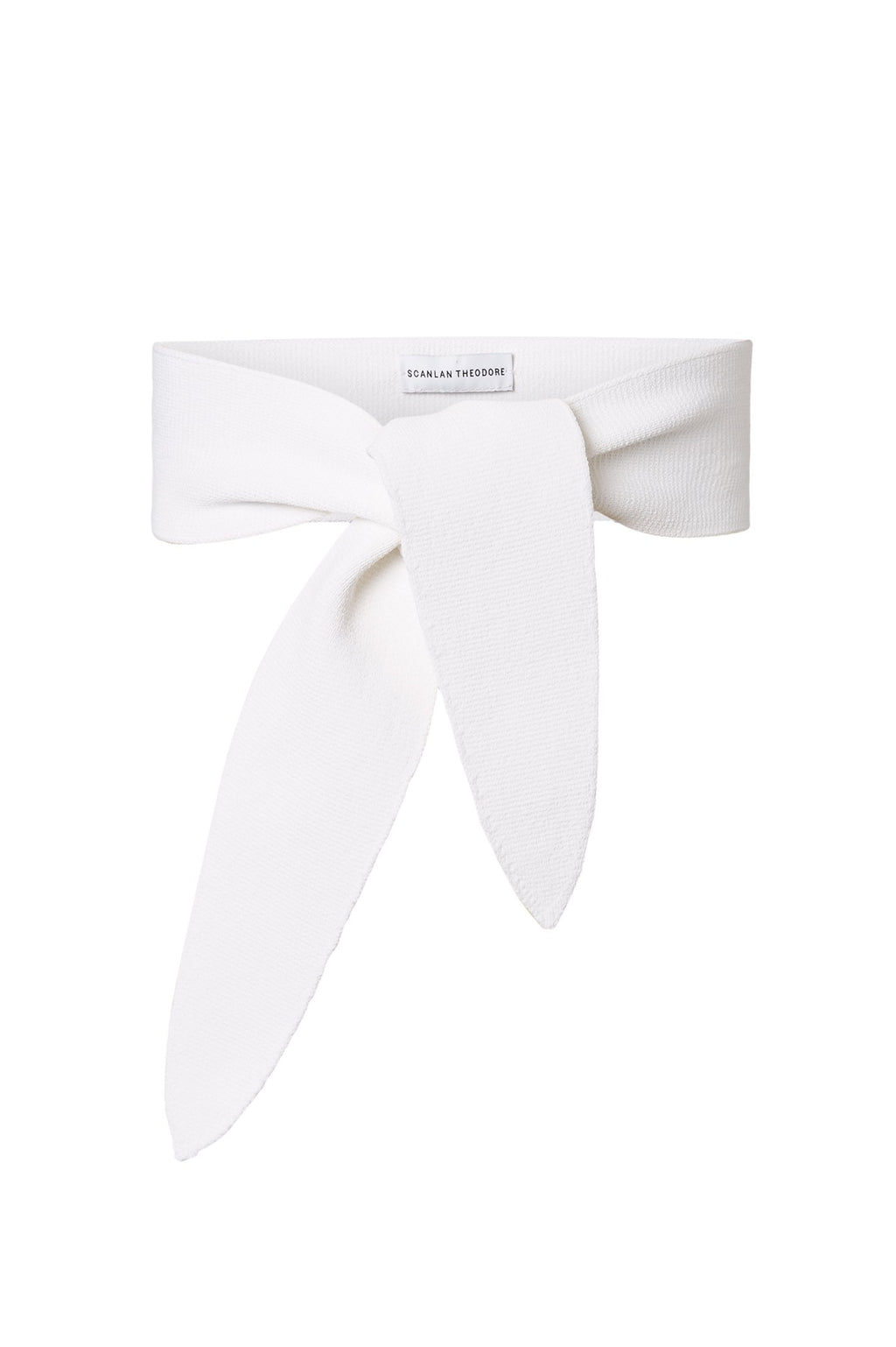 CREPE KNIT BELT