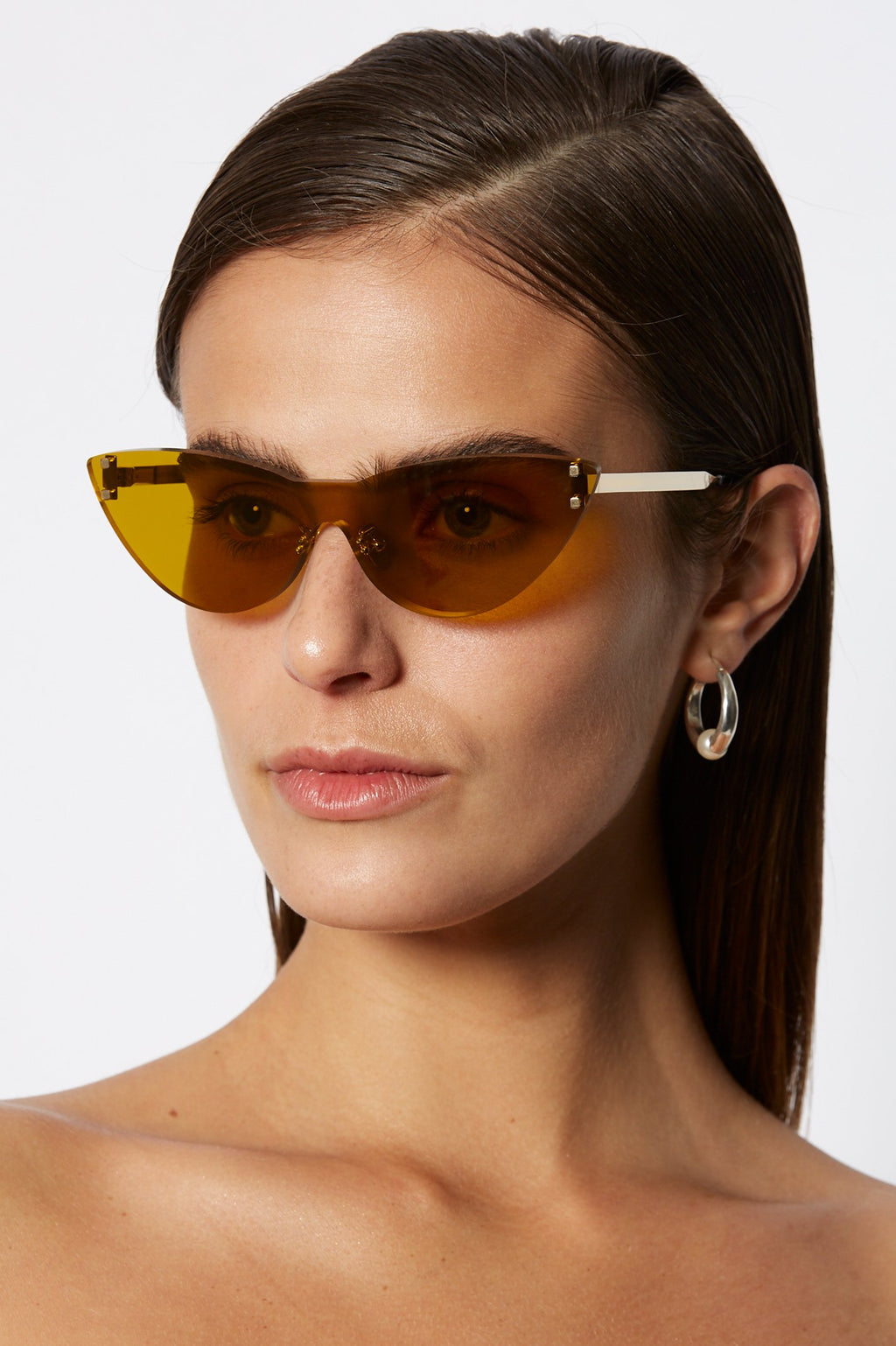 ST CAT-EYE SHIELD SUNGLASSES
