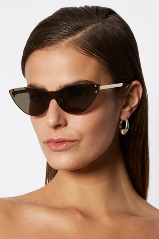 ST CAT-EYE SHIELD SUNGLASSES