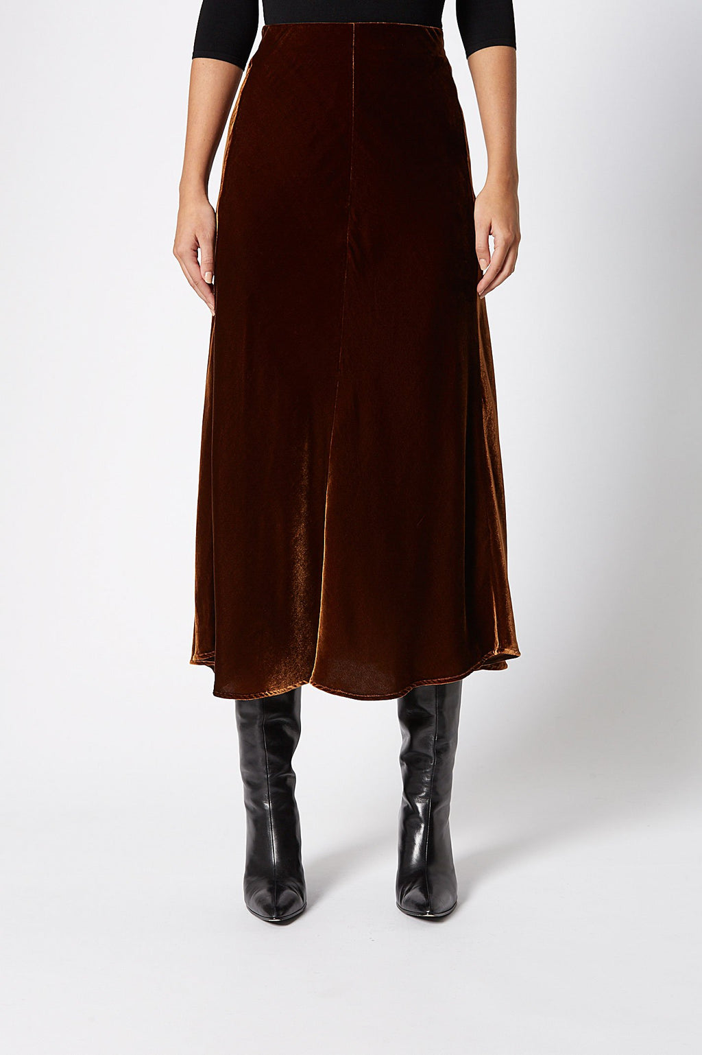 VELVET SKIRT