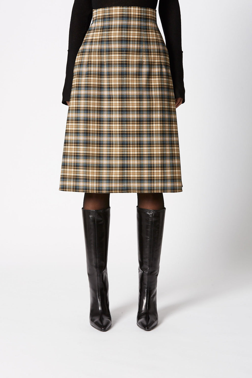 PLAID SKIRT