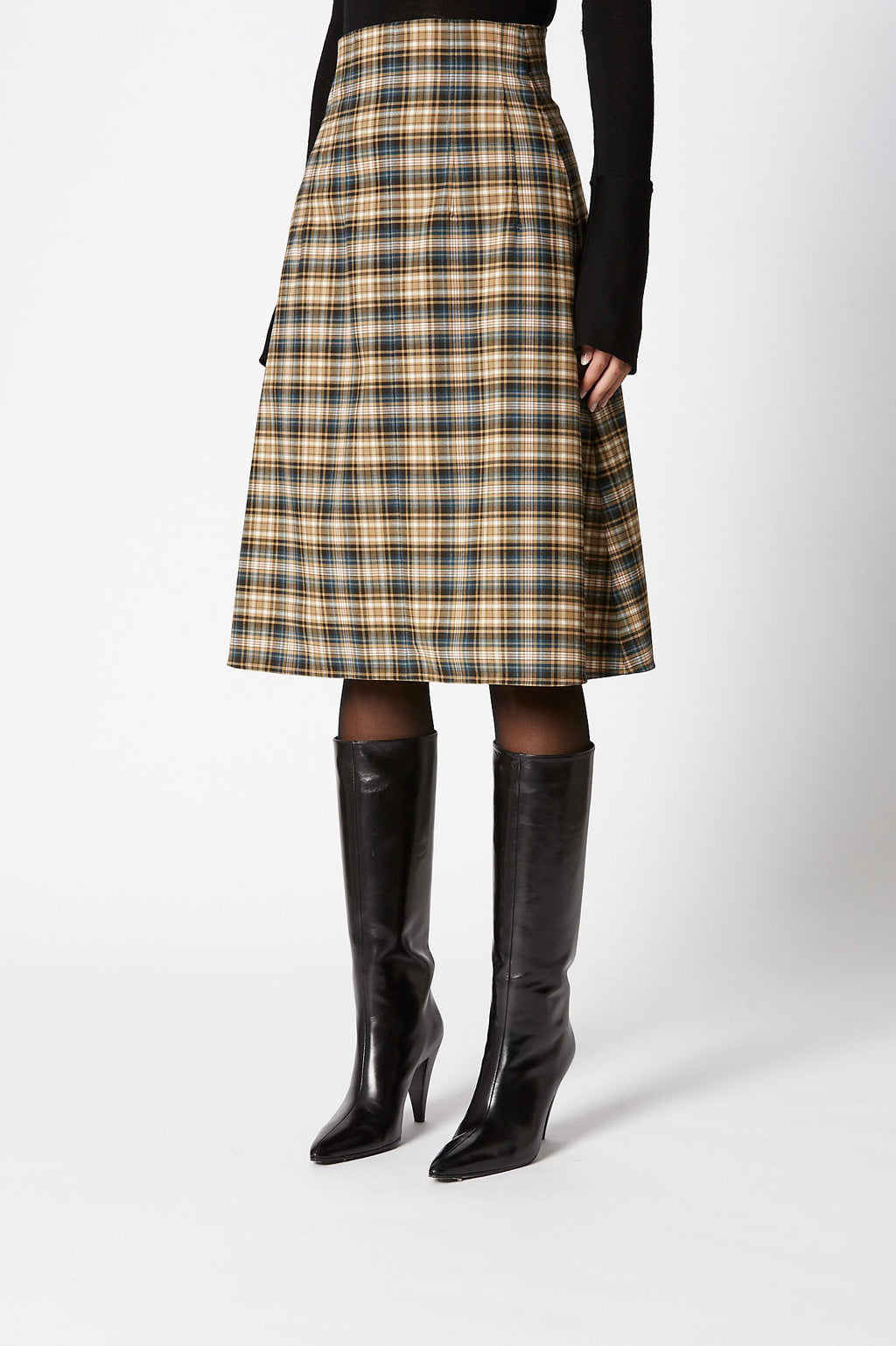 PLAID SKIRT