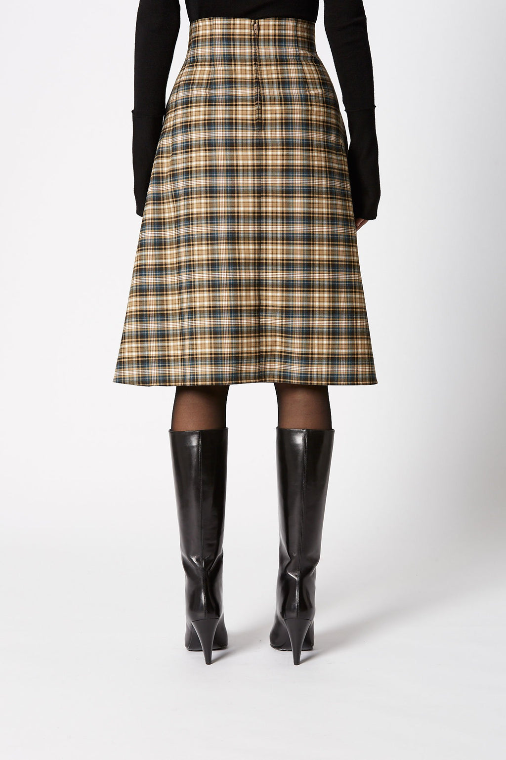 PLAID SKIRT