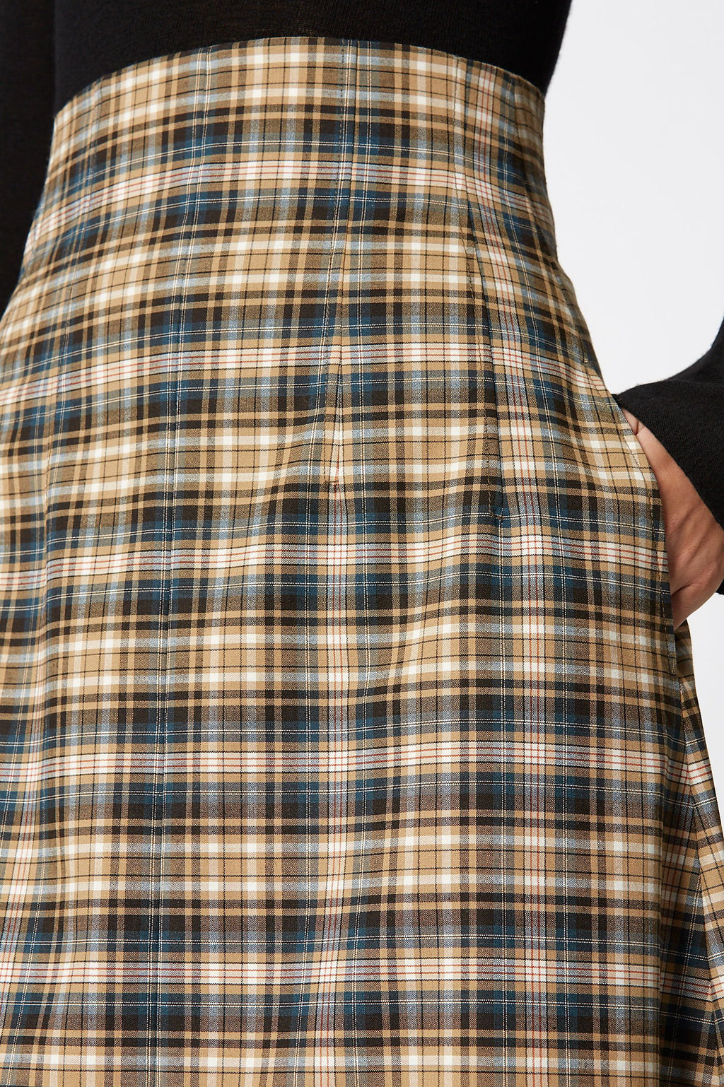 PLAID SKIRT