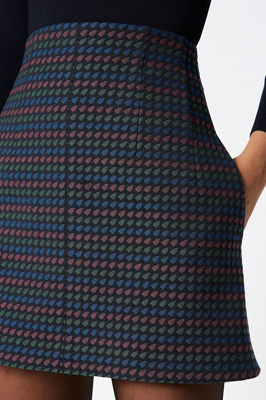 JACQUARD SKIRT