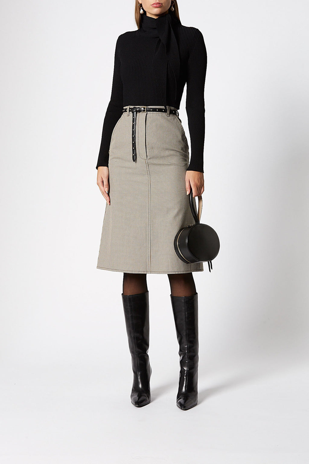 PLAID SKIRT
