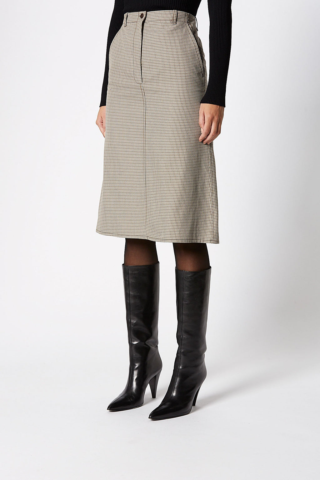 PLAID SKIRT