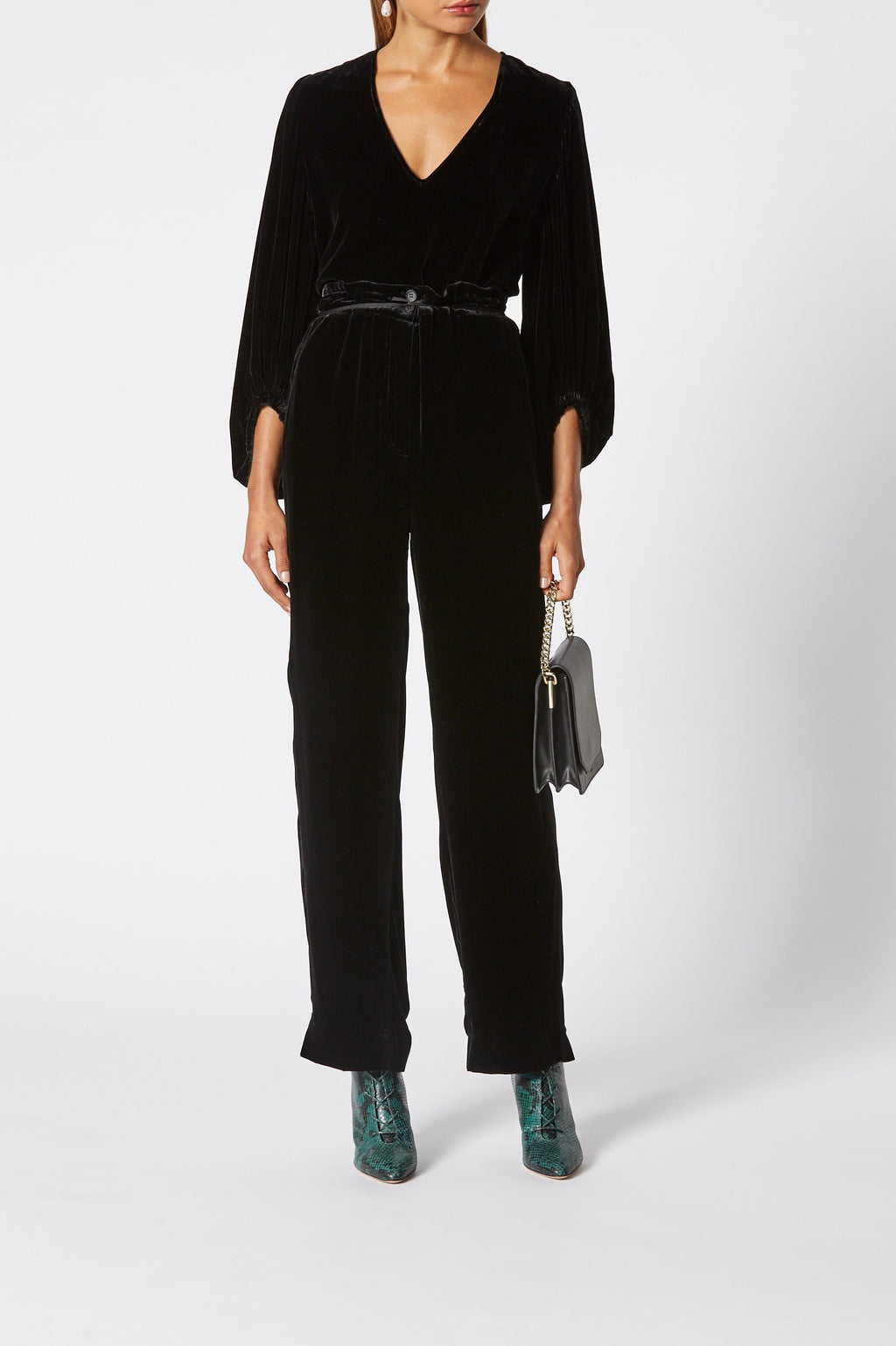 VELVET TROUSER