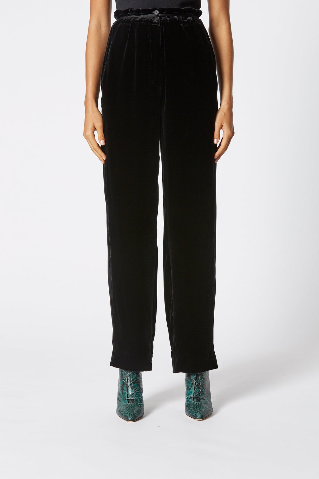 VELVET TROUSER