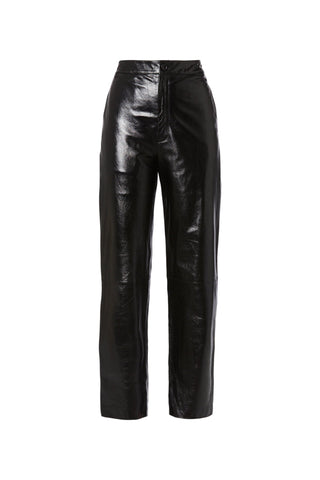 PATENT LEATHER TROUSER