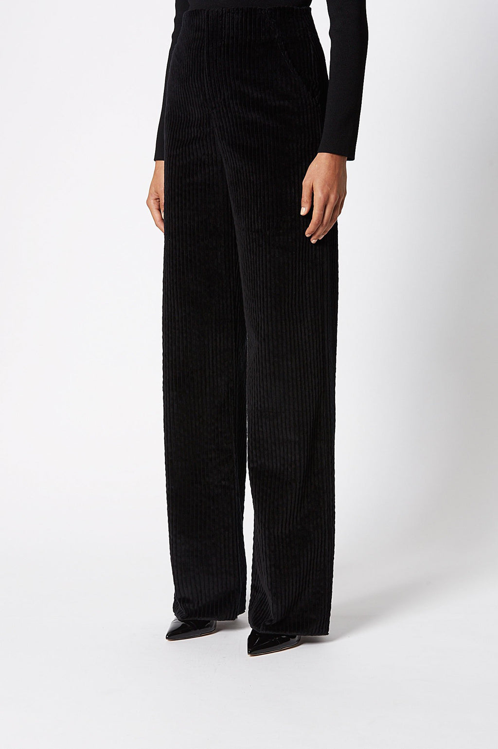 CORD WIDE LEG TROUSER
