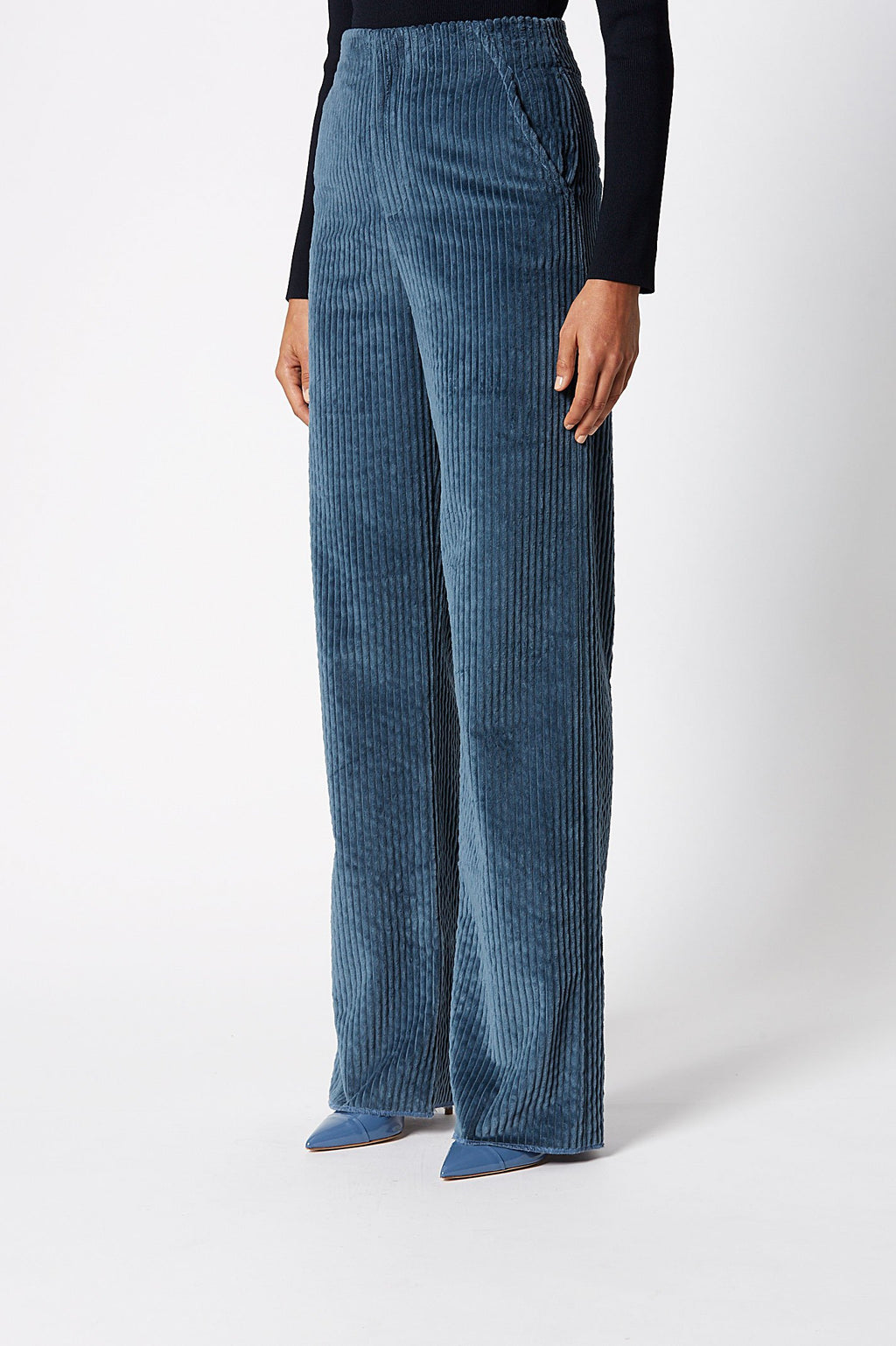 CORD WIDE LEG TROUSER