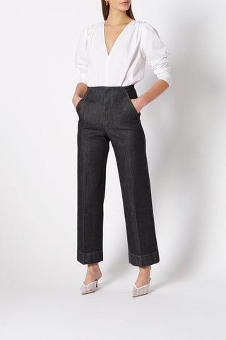 DENIM CROPPED JEAN