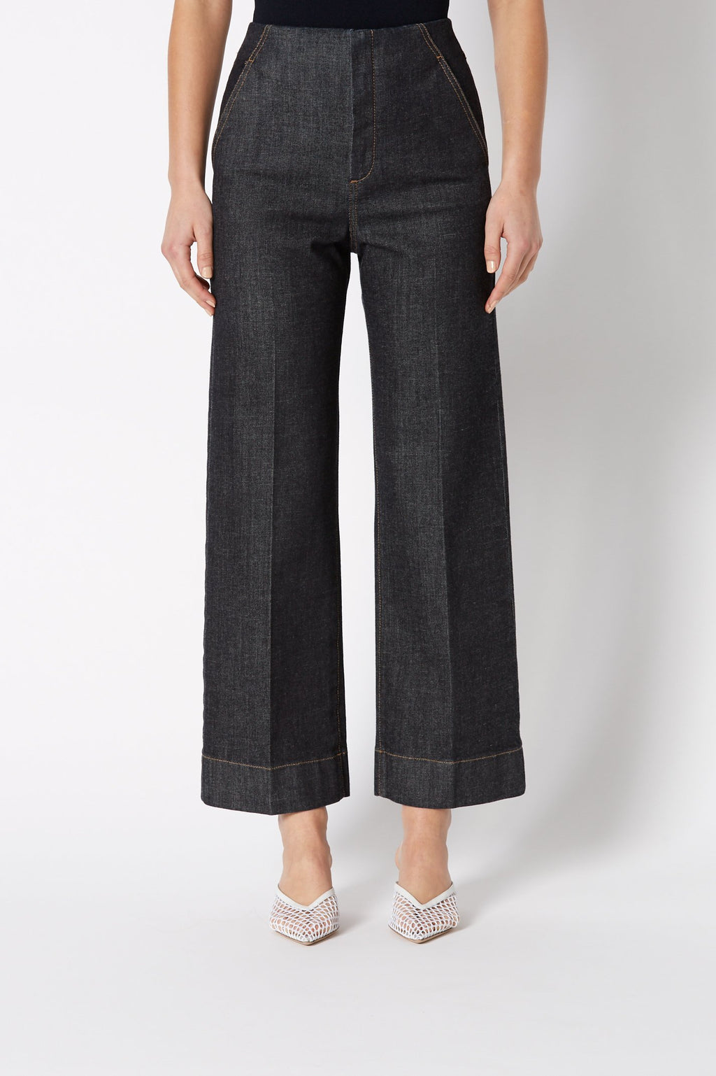DENIM CROPPED JEAN