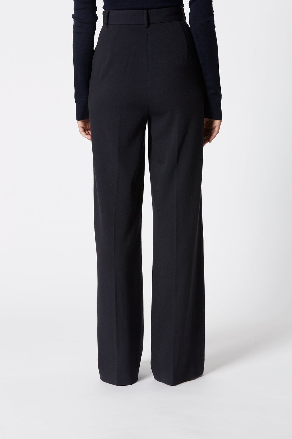 TWILL WOOL TROUSER