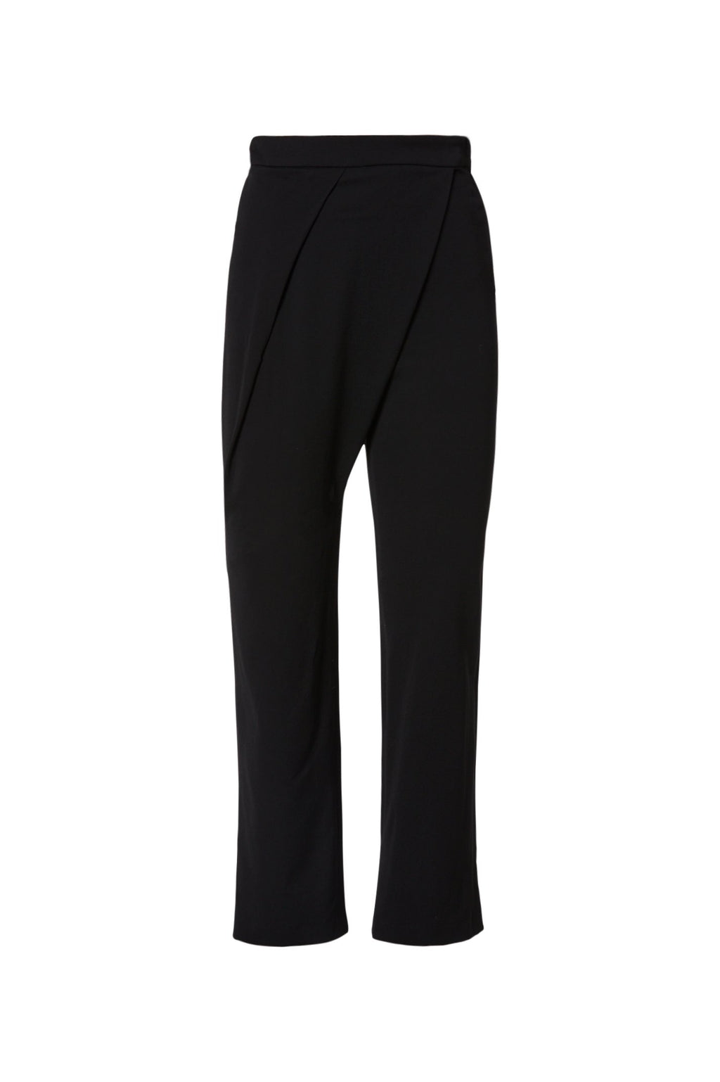 DRAPE FRONT TROUSER