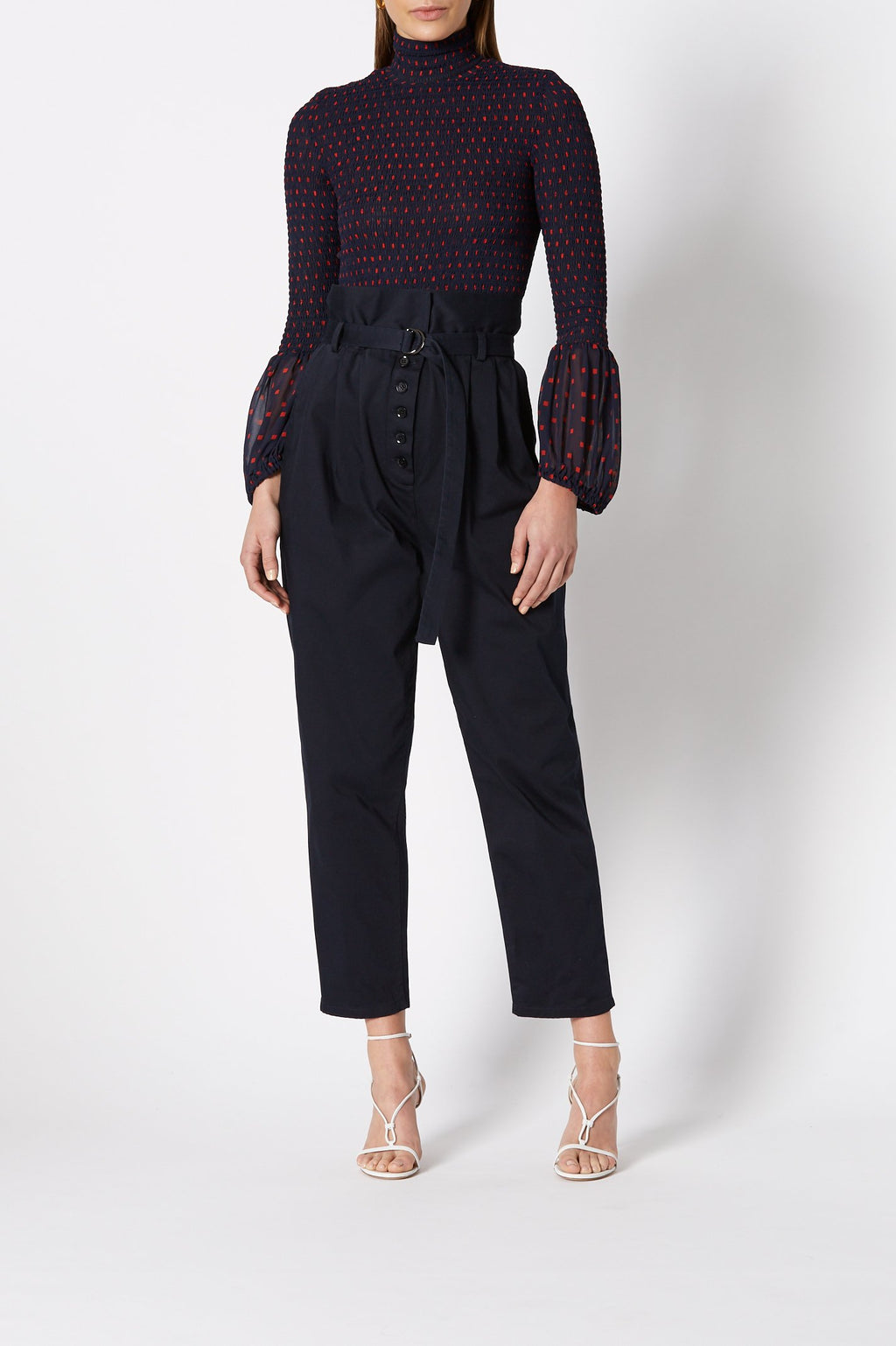 PLEAT TROUSER