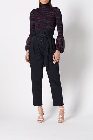 PLEAT TROUSER