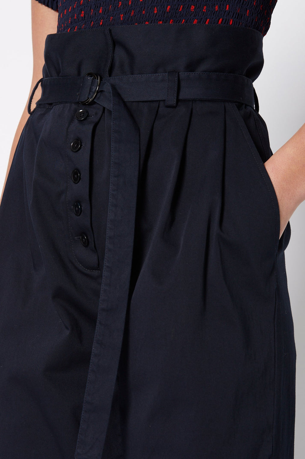 PLEAT TROUSER