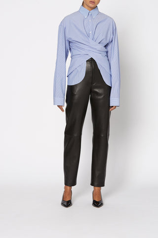 LEATHER TROUSER