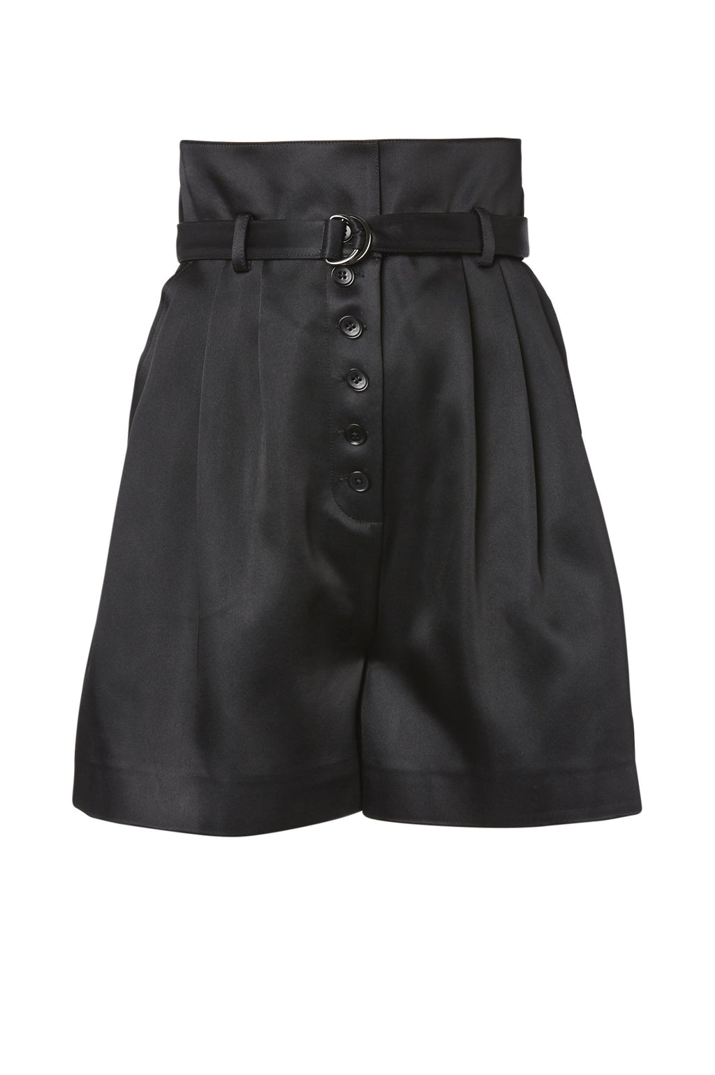 TECHNO SATIN PLEAT SHORT