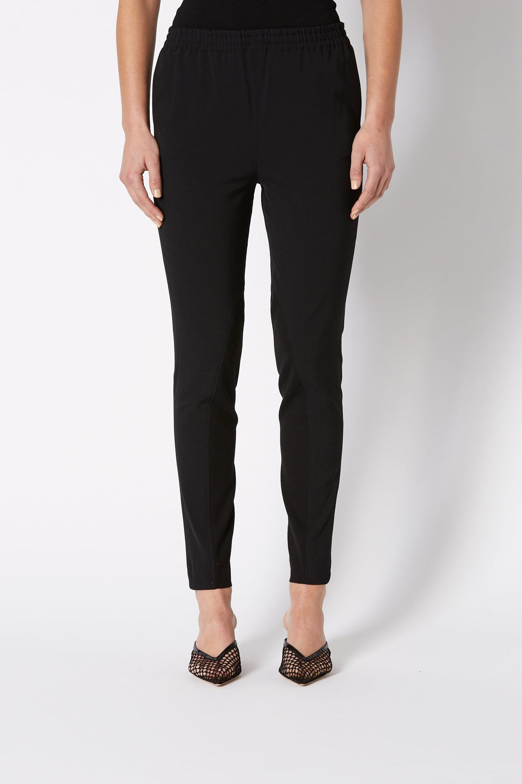 CREPE TRIM TROUSER