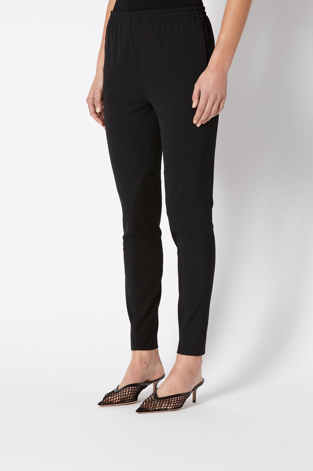 CREPE TRIM TROUSER