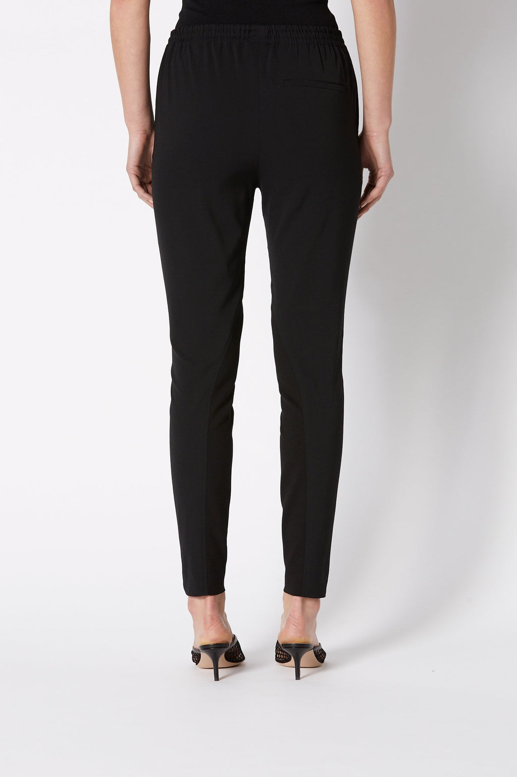 CREPE TRIM TROUSER