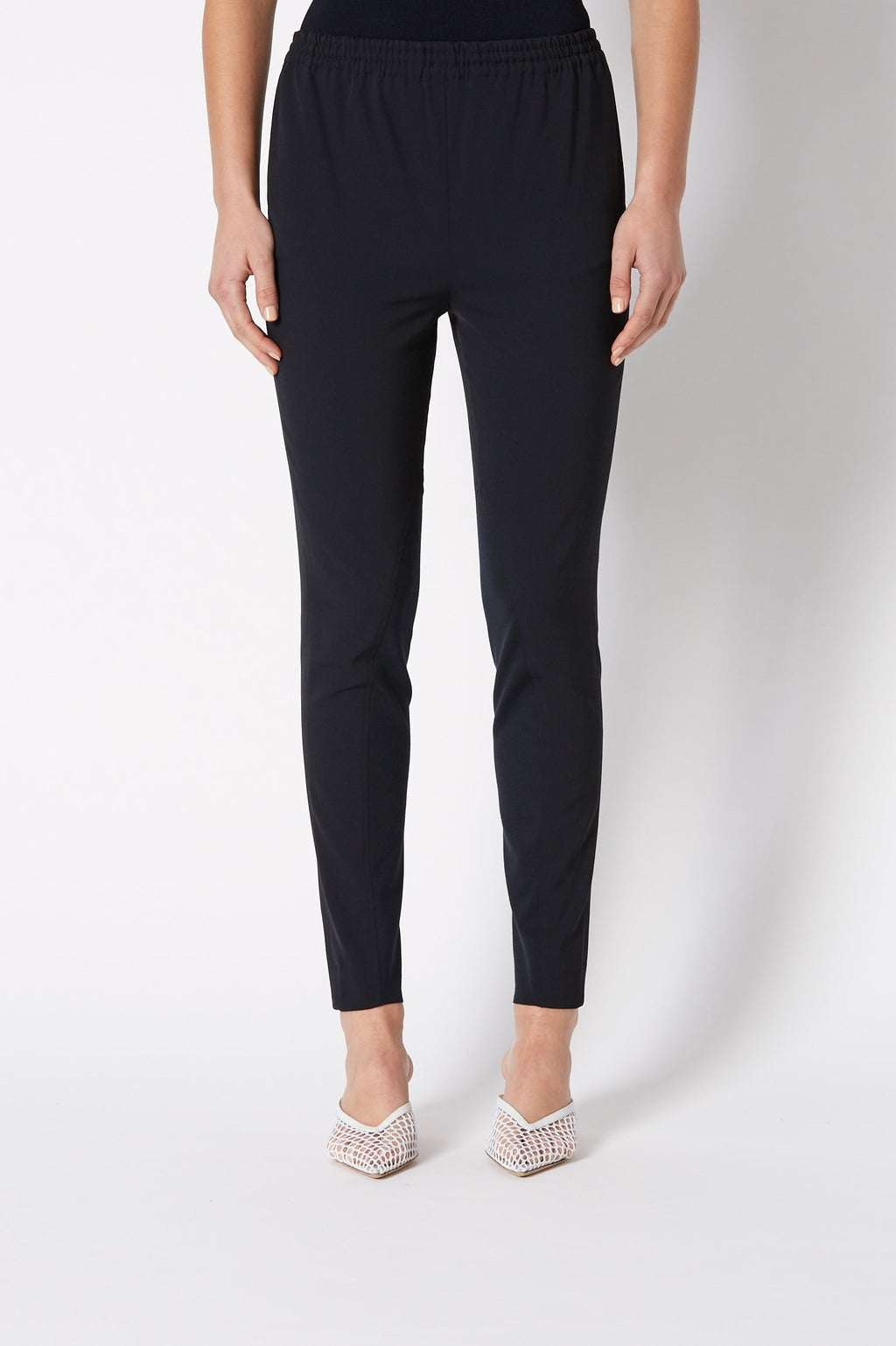 CREPE TRIM TROUSER