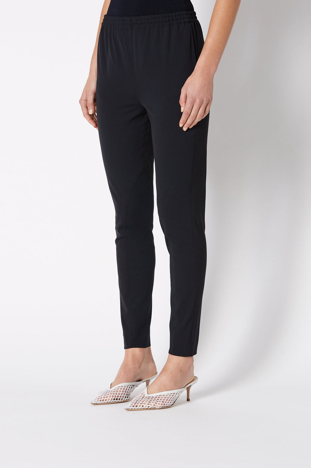 CREPE TRIM TROUSER