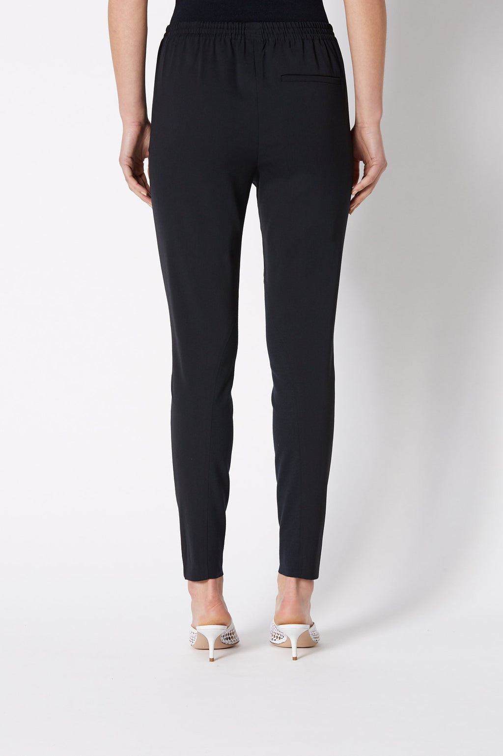 CREPE TRIM TROUSER