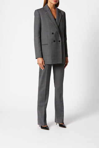 HERRINGBONE TAILORED TROUSER