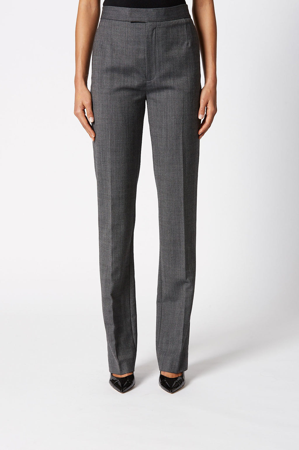 HERRINGBONE TAILORED TROUSER