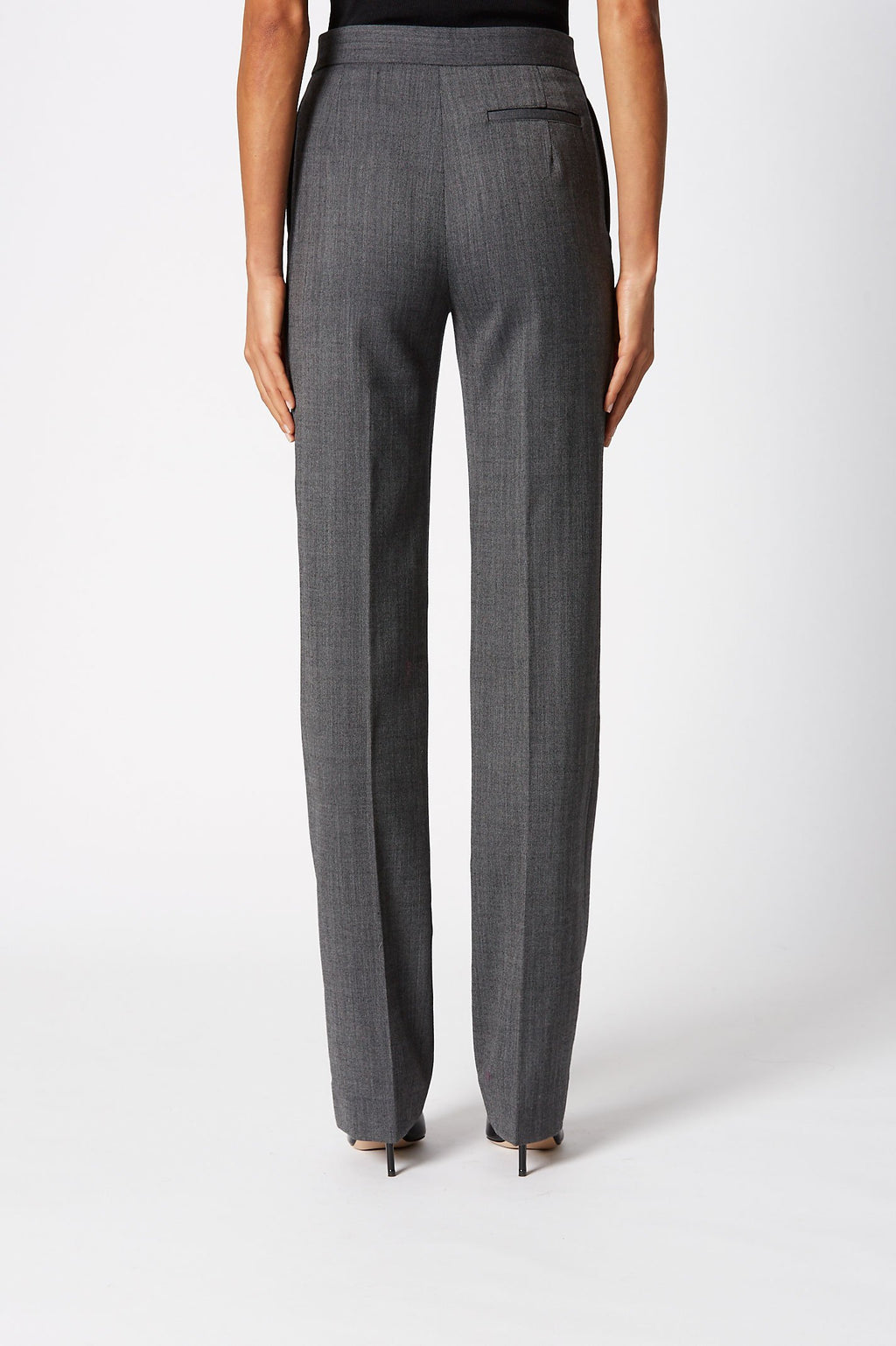 HERRINGBONE TAILORED TROUSER