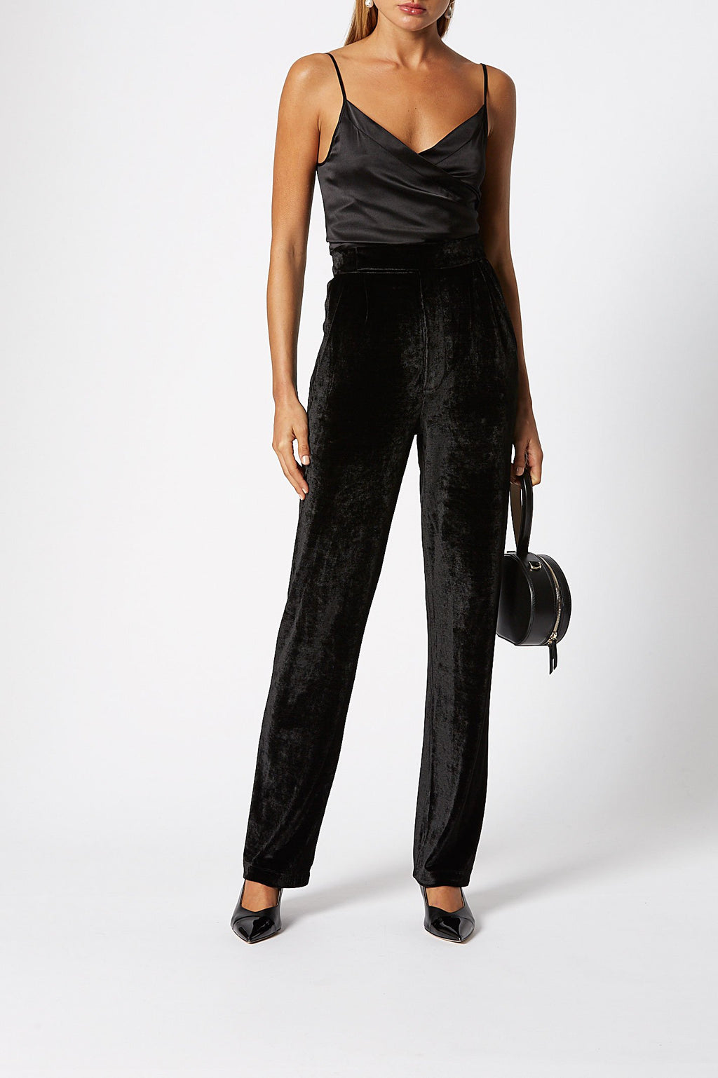 VELOUR TROUSER